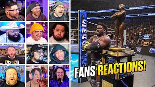 WWE Fans Reactions! Royce Keys Wins Andre the Giant Battle Royal | #wwe #wwesmackdown #roycekeys