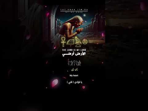 الأرض أرضي أرض أجدادي فلتحيا الأمة المصرية   