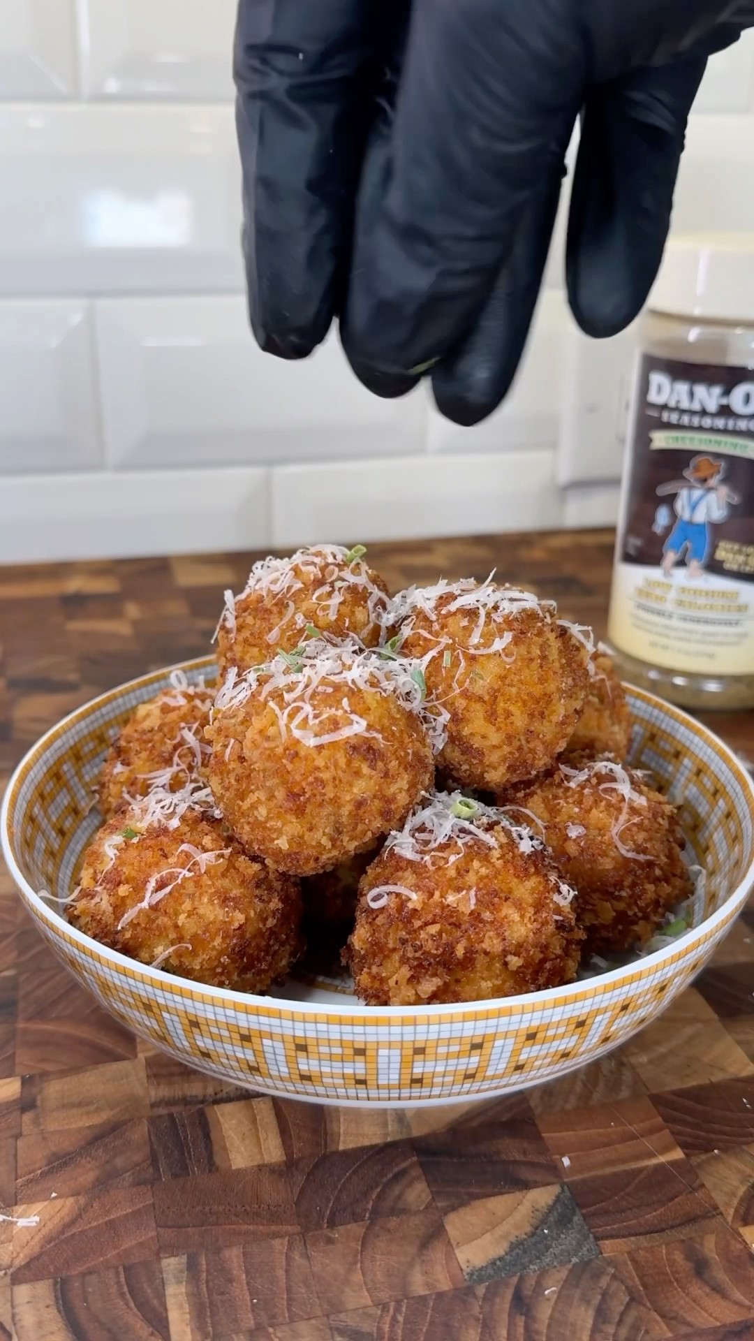 Loaded mashed potato balls #shorts