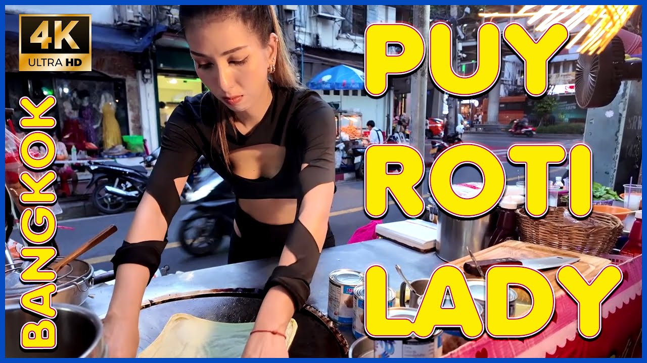 ROTI LADY BANGKOK!! 🇹🇭 The Most Popular Dessert In The World! BEST BANANA PANCAKES
