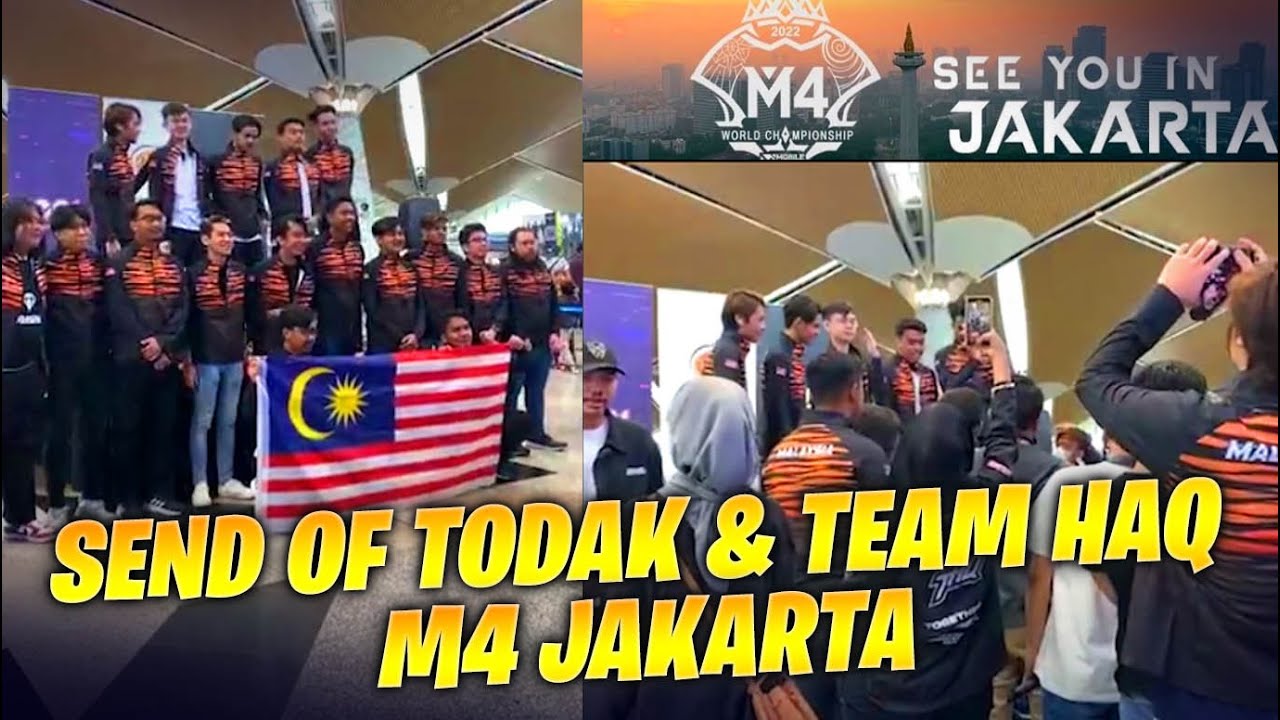 SEND OF TODAK & TEAMHAQ !! M4 JAKARTA