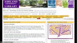EDCI 521: Google Scholar and OhioLINK