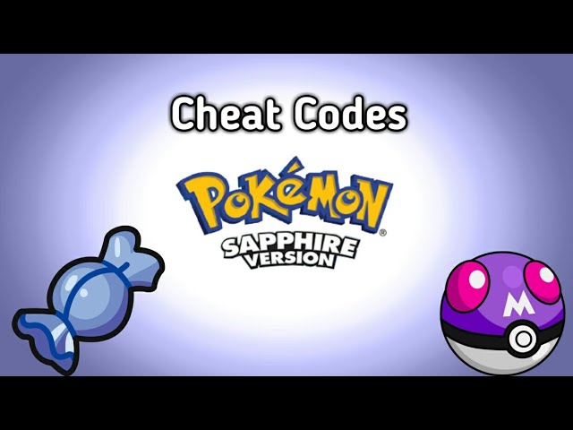 cheat code of, rare candy and, master ball
