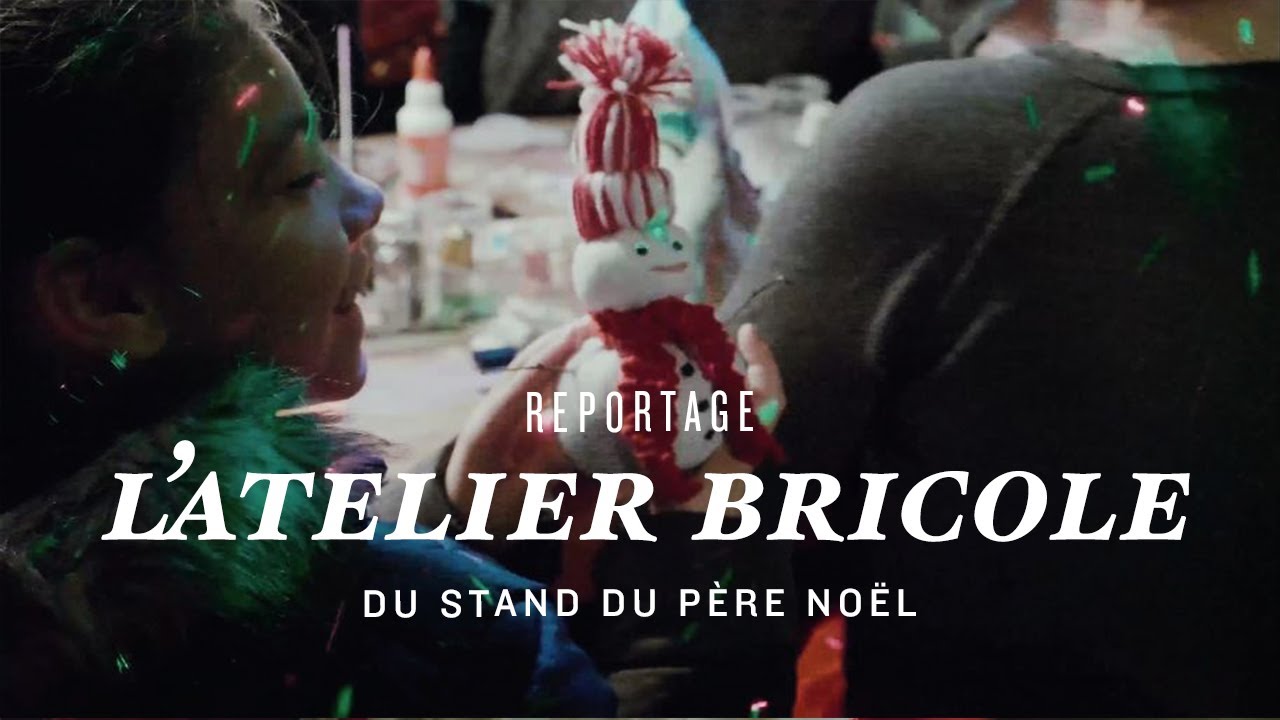 Découvrez la magie de l'atelier bricole du Père Noël