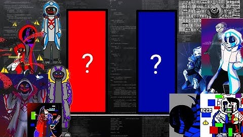 Virus 404 vs Error 404 [Remake power level] full character