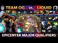 LIQUID vs OG - EPIC DIVINE RAPIER COMEBACK !! EPICENTER Major 2019 - Dota 2