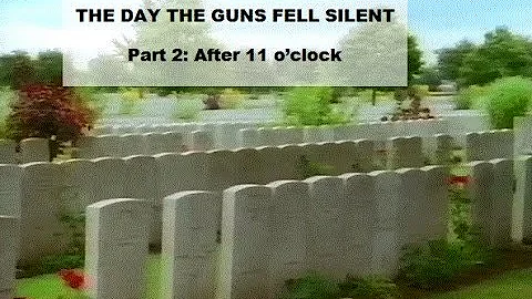 The end of the First World War (Part 2 of 2)