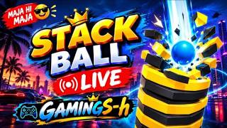 🔴 LIVE NOW 🔥 STACK BALL 🎮 | CRAZY LEVELS & EPIC GAMEPLAY | GAMINGS-H 🚀 screenshot 4