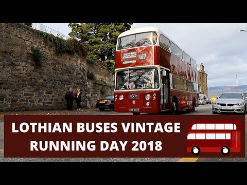 Lothian Buses Vintage Running Day - Doors Open Day Event 2018 - Edinburgh Buses