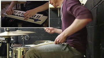 Dorian Concept on Yamaha Reface CS w/drums