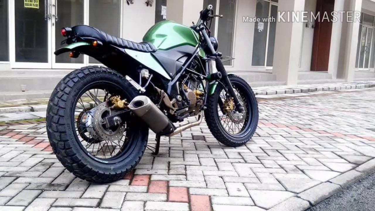 Honda Cb150r Modif Scrambler Kayamotor co