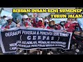 DEMO SENIMAN SUMENEP !!! PEMKAB SUMENEP DI GOYANG