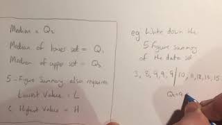 N5 Quartiles and the 5 Figure Summary
