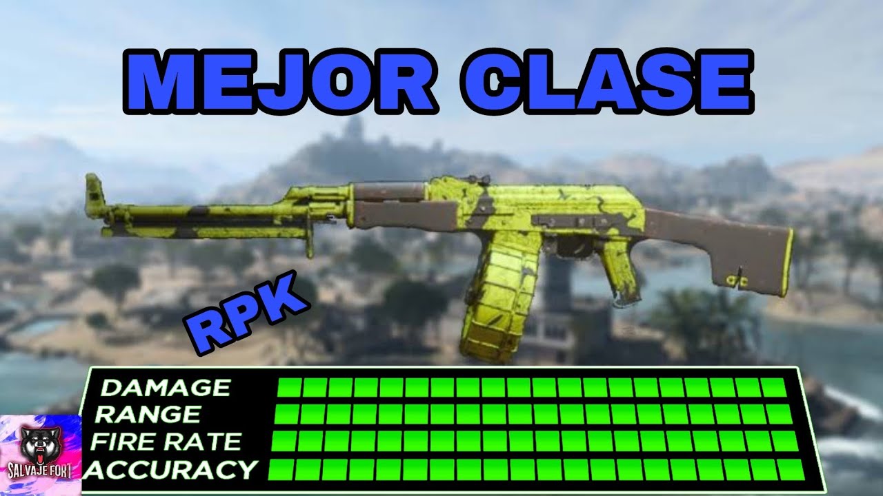 La RPK es META en WARZONE 2La MEJOR CLASE de la RPK en WARZONE 2 YouTube La RPK es META en WARZONE 2La MEJOR CLASE de la RPK en WARZONE 2 YouTube