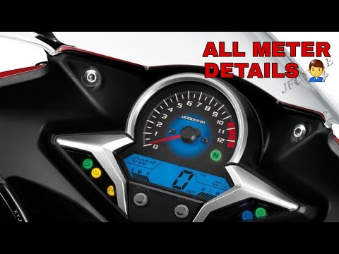 CBR 250R All meter details Engine Signal, ABS signal and Instrument console