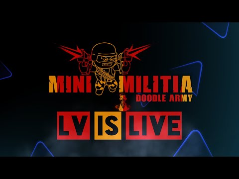 Mini Militia Live Stream..🔥 | Mini Militia Live Custom Room..🌚 | #minimilitia | LV