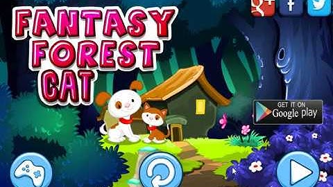 Fantasy Forest Cat Walkthrough [MirchiGames]