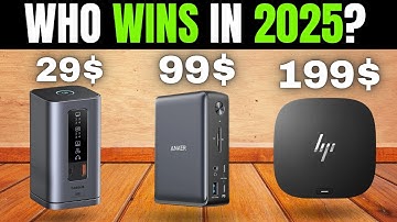 ✅ TOP 9 Best Docking Station for Laptop [2025]🔥Dual Monitor, USB-C, Mac, Windows, Business & Gaming