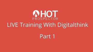 Hot Prospector Training Part 1