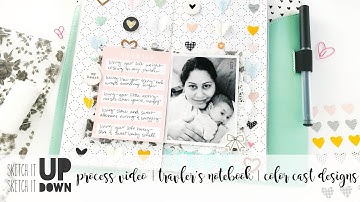 sketch it up sketch it down series | process video | traveler