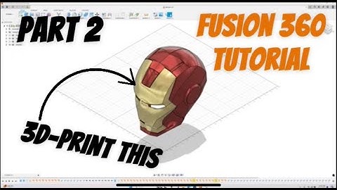 How to 3D-Design your own Iron Man Helmet! Part 2- Designing the Helmet
