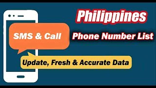 Philippines Phone Number List