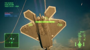 Ace Combat 7 Multiplayer - F-22A - Rebuilt Raptor