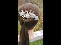 DIY Bridal Hair Accessories