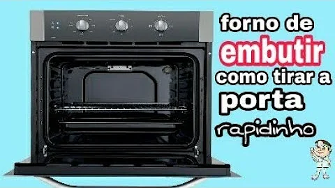 Como limpar o vidro do forno de embutir Electrolux?