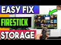 🔴EASY FIX FIRESTICK LOW STORAGE (UNINSTALL SYSTEM UPDATES !)