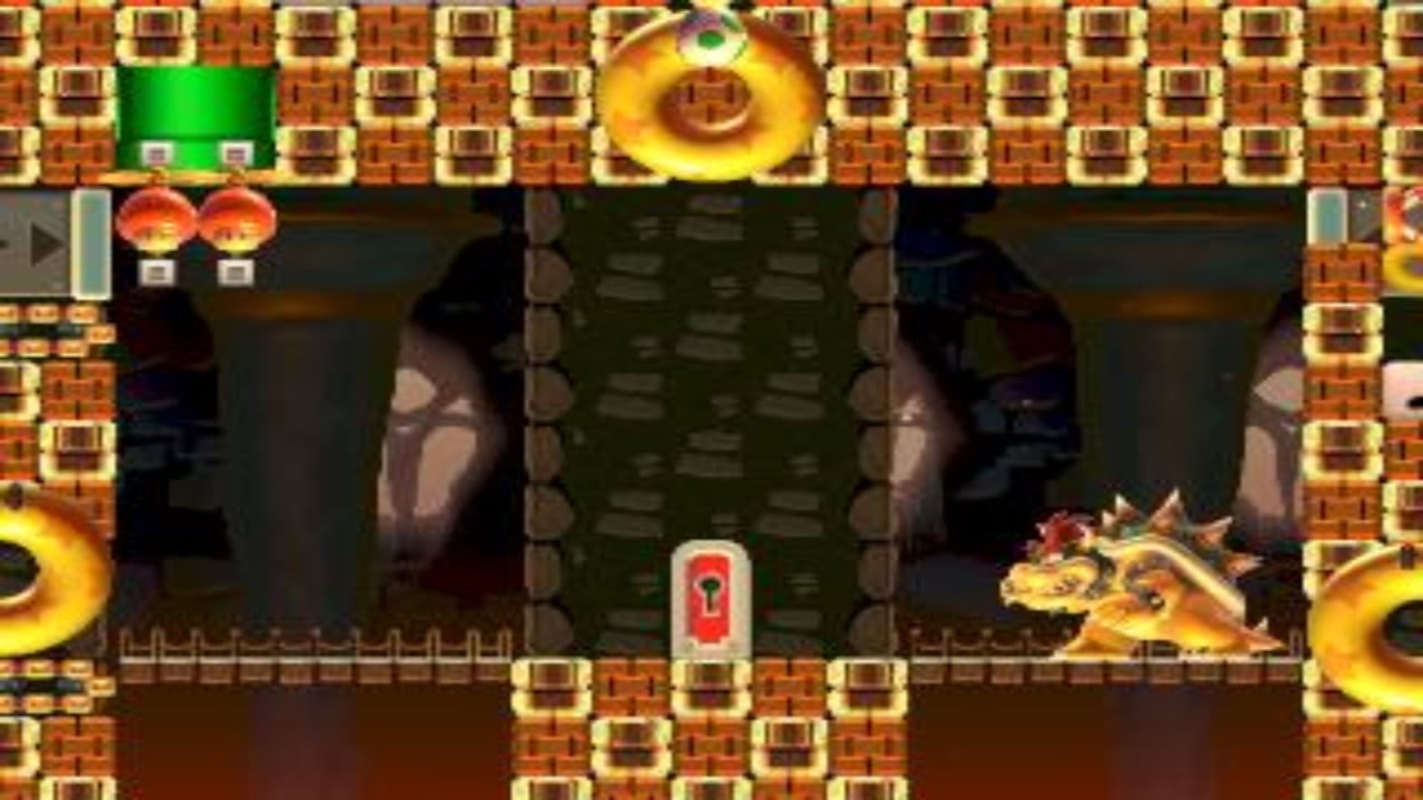 Bowser's Castle by Danster 一SUPER MARIO MAKER一 No Commentary 1AQ