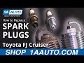 How to Replace Spark Plugs 2007-14 Toyota FJ Cruiser