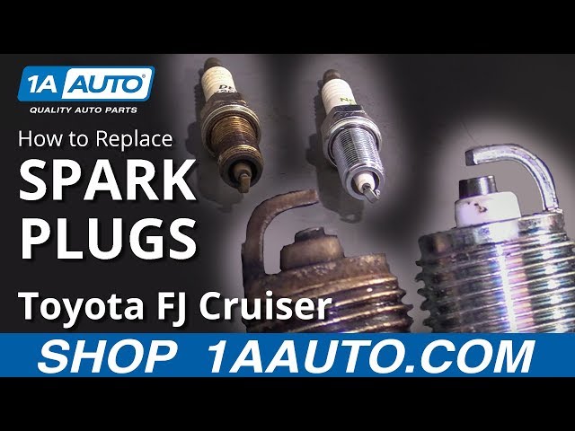 How To Replace Spark Plugs 07 14 Toyota Fj Cruiser 1a Auto