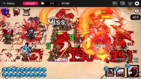 Dungeon Maker: Dark Lord D+240~340 on Hard6 with Emma