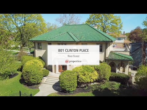 801 Clinton Place, River Forest, IL home video tour