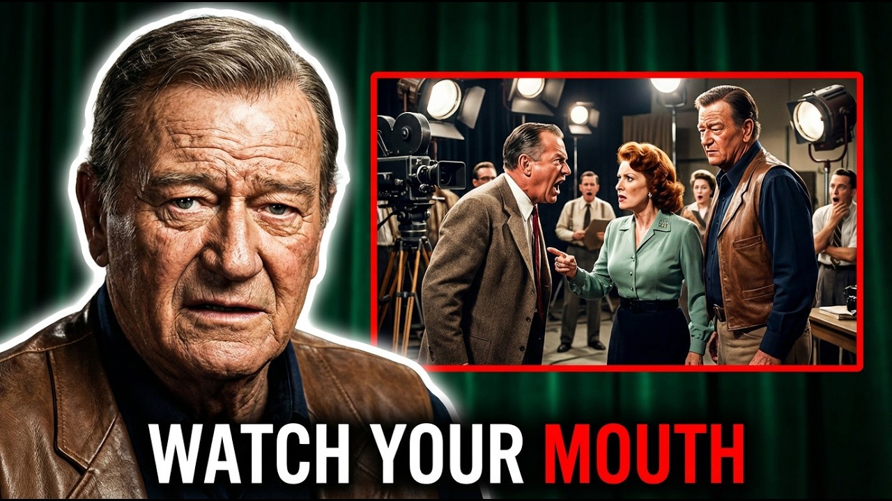 Producer SCREAMS at Maureen O’Hara — John Wayne SHUTS It Down Fast (Set Left Stunned!)