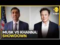 Musk Demands Arrest As Ro Khanna Fires Back In Escalating Feud | WION World Business Watch