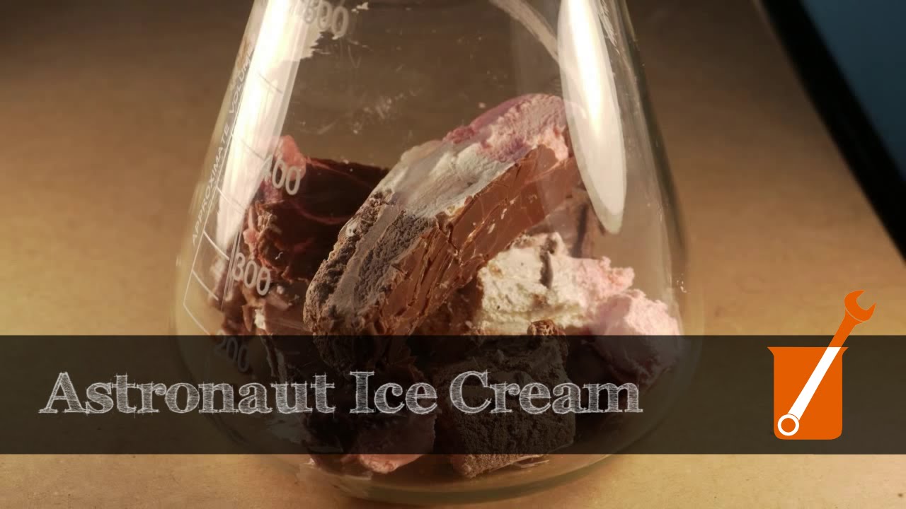 Making Astronaut Ice Cream In My Home Shop Youtube