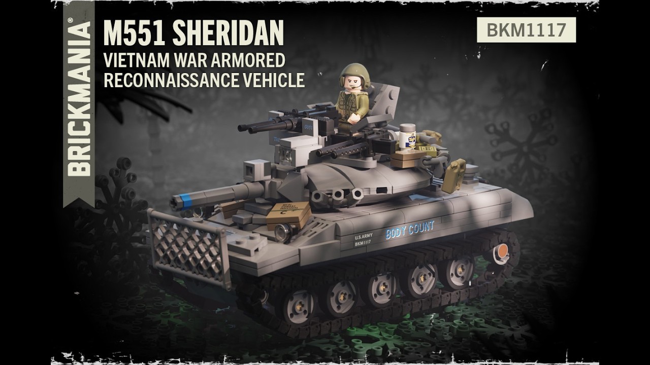 M551 Sheridan - Vietnam War Armored Reconnaissance Vehicle