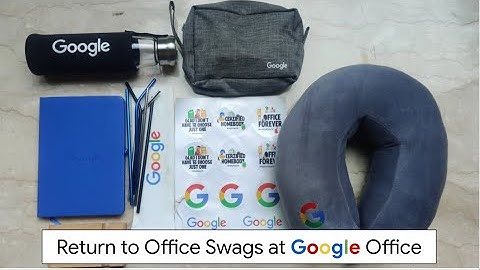 Unboxing of Google Swag bag | Return to Office | Hybrid model