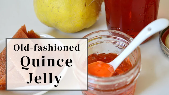 How to Make Quince Jelly & Quince Paste