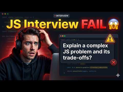 Most Developers FAIL This JavaScript Interview Question 😱 | Real Answer + Strategy Explained 🚀
