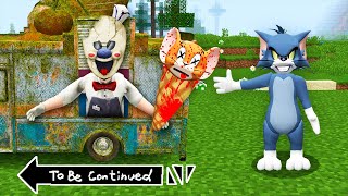 WHAT HAPPENED to JERRY !? ICE Scream vs TOM vs JERRY in Minecraft ! Real Tom and Jerry - GAMEPLAY