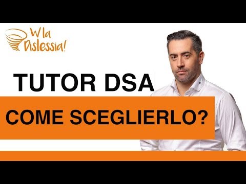 Video: Come Scegliere Un Tutor Per Un Bambino