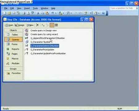 2.16 Archive System in Access using Queries