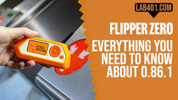Exploring Flipper Zero Firmware Update 0.86.1: NFC/RFID Detector & More!