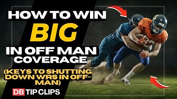 How to DOMINATE in Off-Man Coverage (Pro DB Tips You NEED!) • DB Tip Clips