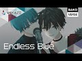 【WAKAZO】ミュージックアニメ『Endless Blue』 歌唱（CV）武内駿輔・律可／BANDVERSE