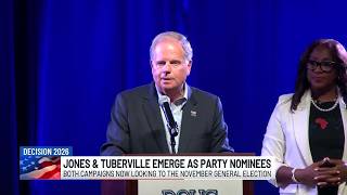 Jones, Tuberville emerge as party nominees for Alabama governor