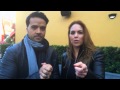 Lucero y Luis Fonsi después de subirse en el roller coaster HD